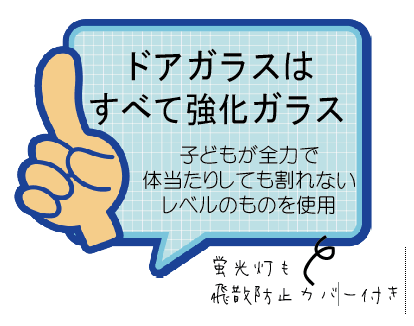 安全強化ガラス